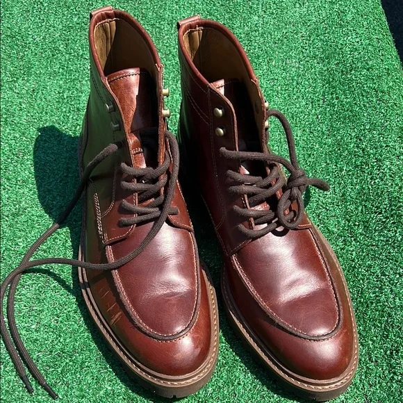 Johnston & Murphy Brown Leather Boots Lace-up Design Johnston & Murphy XC Flex Connelly Lace-Up Leather Boot (Men  main image 2